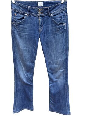 Hudson Bootcut Jeans Signature Midrise Size 29 Excellent Flap Pocket